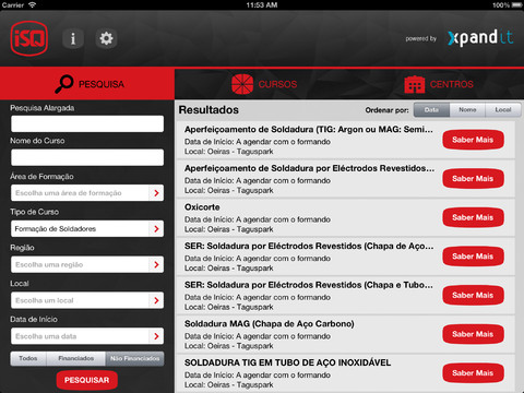 1. app isq ipad