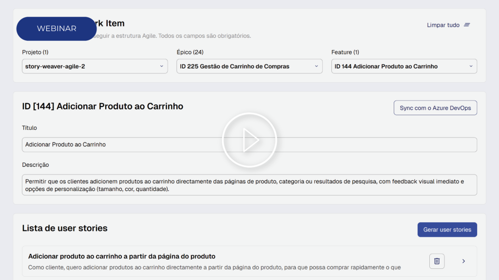 Ver webinar "AI Agents: From vision to impact" agora.
