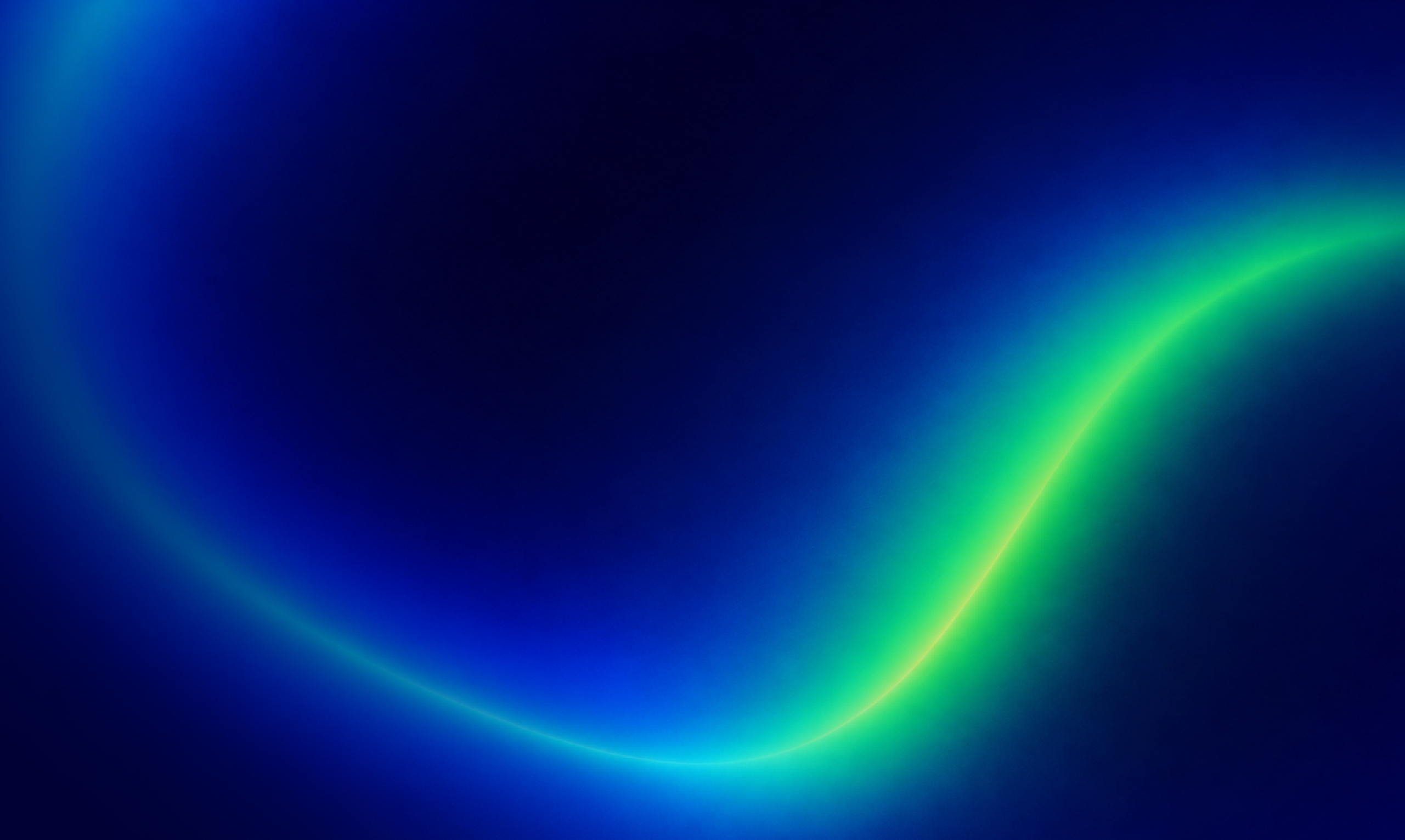 Versão compacta do background abstrato do evento ICE 2026, com gradientes luminosos em azul escuro e verde neon que remetem para tecnologia, inteligência artificial e experiências digitais futuristas.
